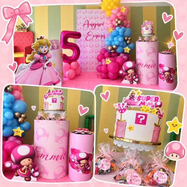 Emma’s Super Princess Birthday Collage